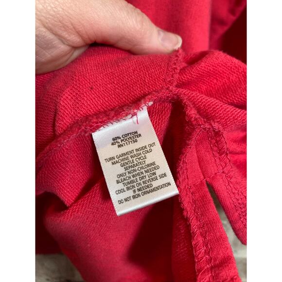 Quacker Factory Jacket Womens 3X Rhinestone Beaded Full Zip Front Hot Pink Plus - Picture 14 of 15